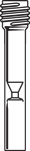 VALVE, CHEM-VAC™, GLASS BARRELS ONLY, WITHOUT SIDEARM