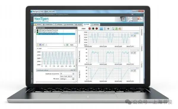SinapTec超声波破碎仪，记录输出能量和数据导出