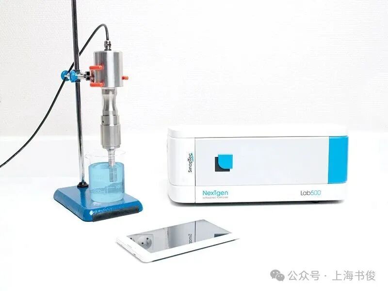 SinapTec超声波破碎仪，记录输出能量和数据导出